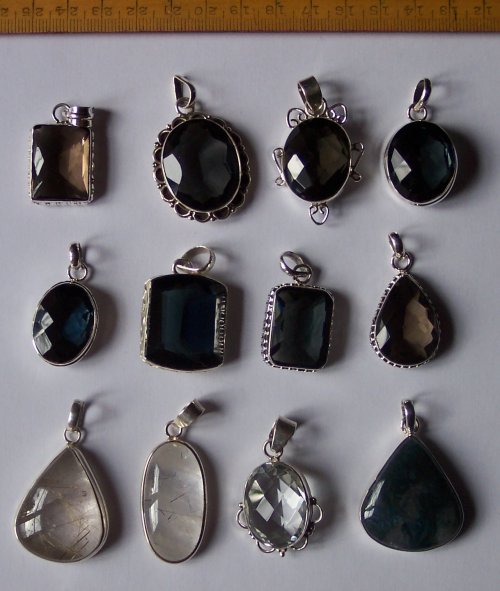 smoky pendants